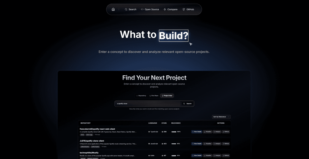 What to Build